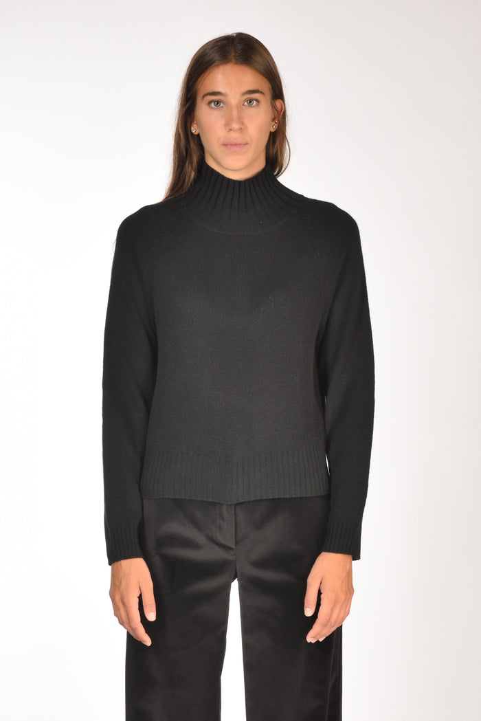 Allude Maglia Lupetto Nero Donna - 2