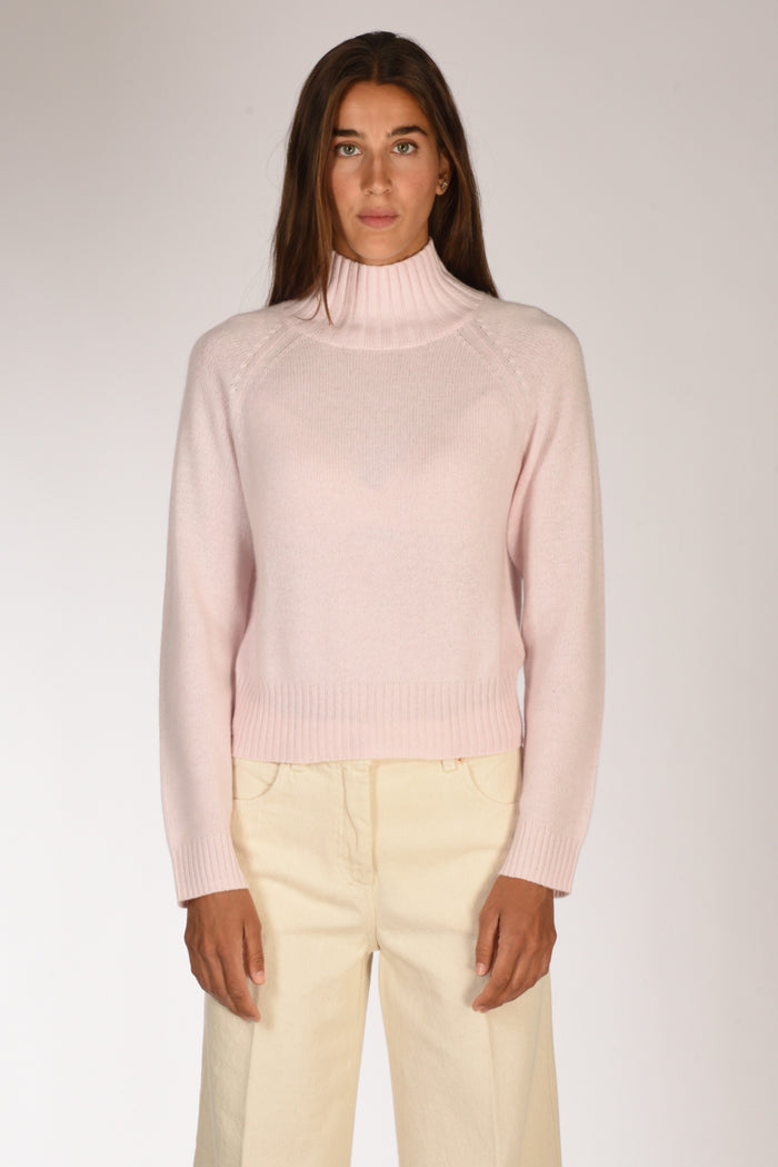 Allude Maglia Lupetto Rosa Donna - 2