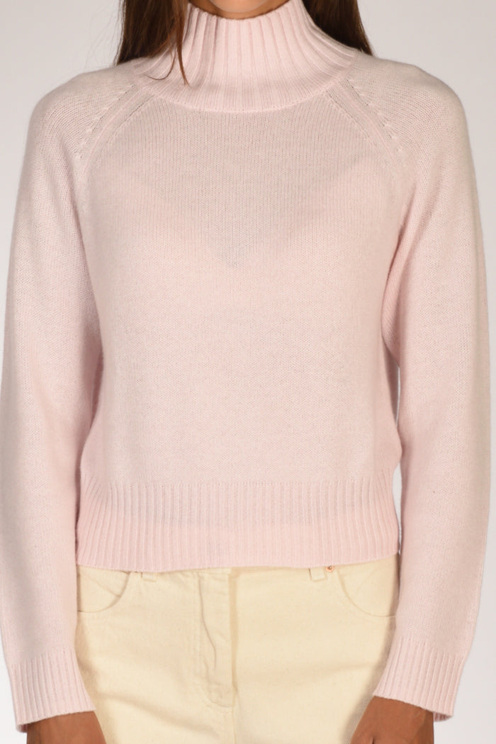 Allude Maglia Lupetto Rosa Donna - 3