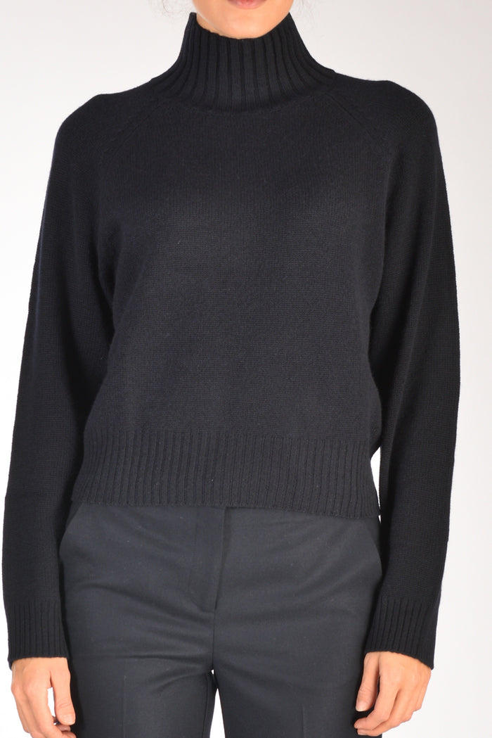 Allude Maglia Lupetto Blu Donna - 3