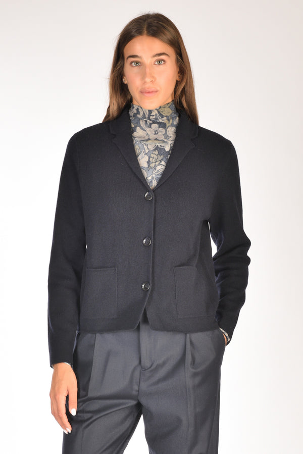 Allude Cardigan Blu Donna
