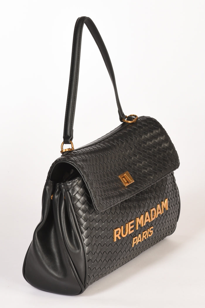 Rue Madam Paris Borsa Tote Bag Nero Donna - 2