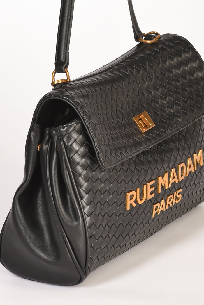 Rue Madam Paris Borsa Tote Bag Nero Donna - 3