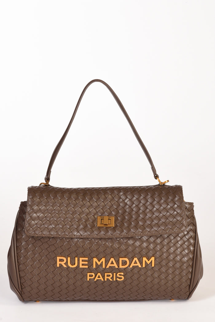 Rue Madam Paris Borsa Tote Bag Marrone Donna - 1