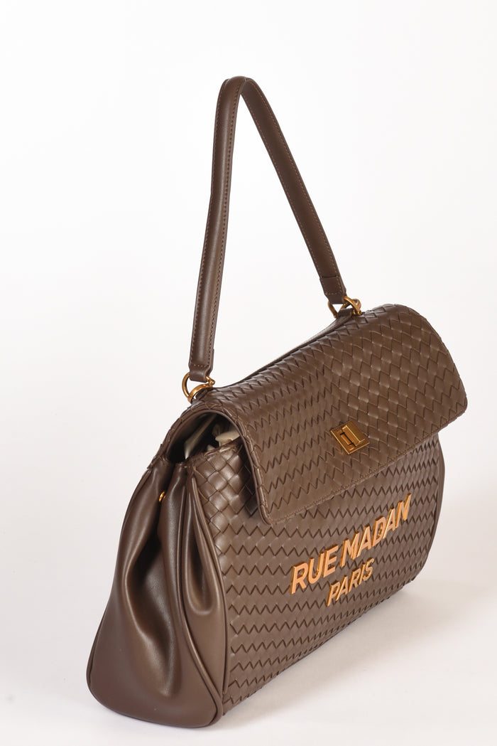 Rue Madam Paris Borsa Tote Bag Marrone Donna - 2