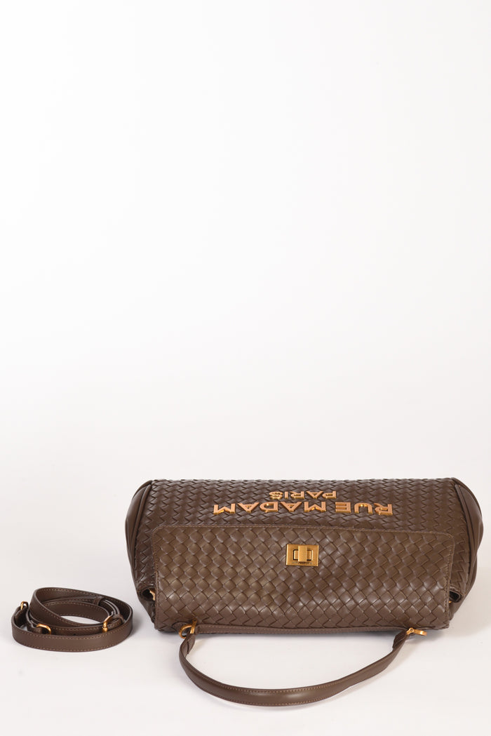 Rue Madam Paris Borsa Tote Bag Marrone Donna - 5