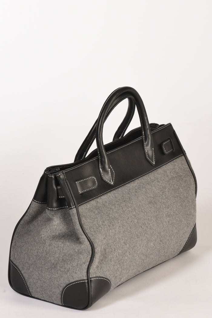 Rue Madam Paris Borsa Marvin Grigio Donna - 4