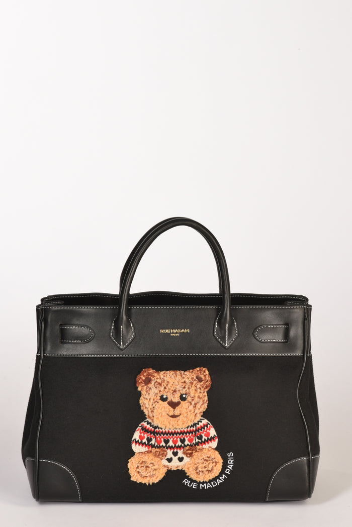 Rue Madam Paris Borsa Marvin Nero Donna - 1