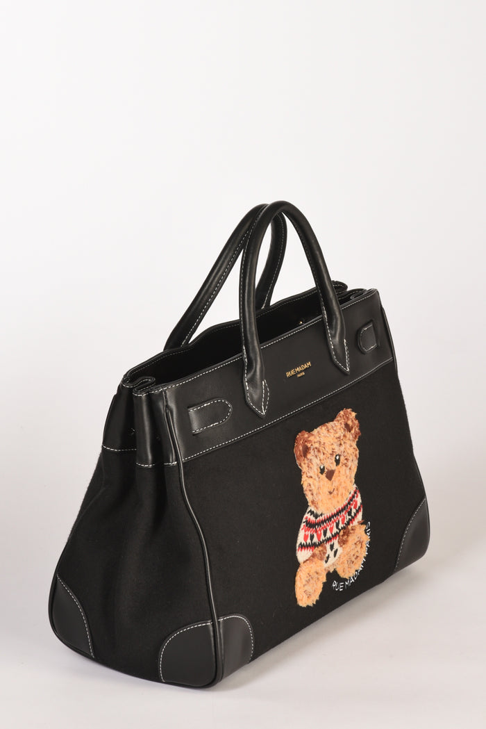 Rue Madam Paris Borsa Marvin Nero Donna - 2