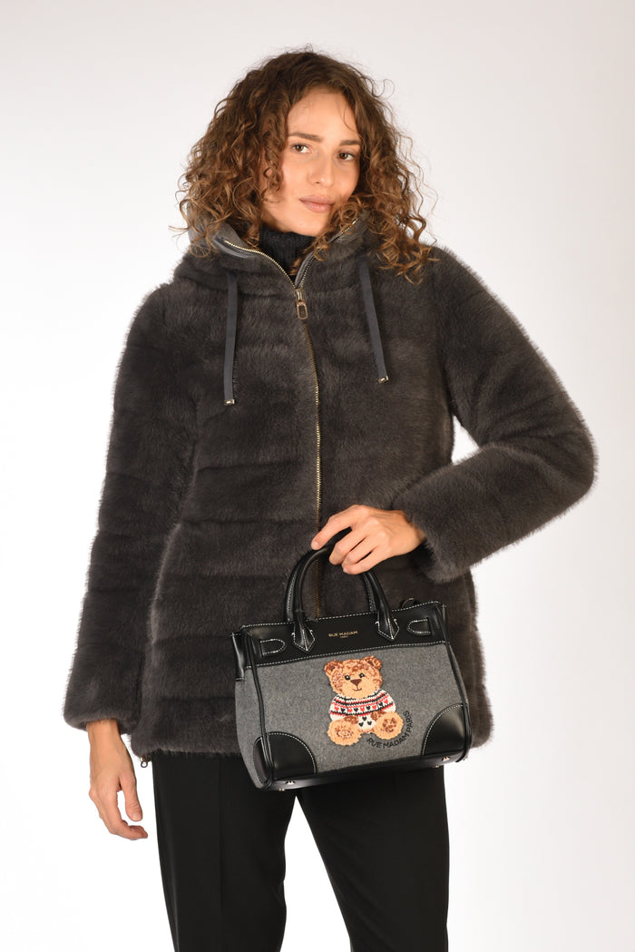Rue Madam Paris Borsa Marvin Grigio Donna - 2