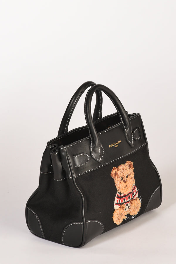 Rue Madam Paris Borsa Marvin Nero Donna-2