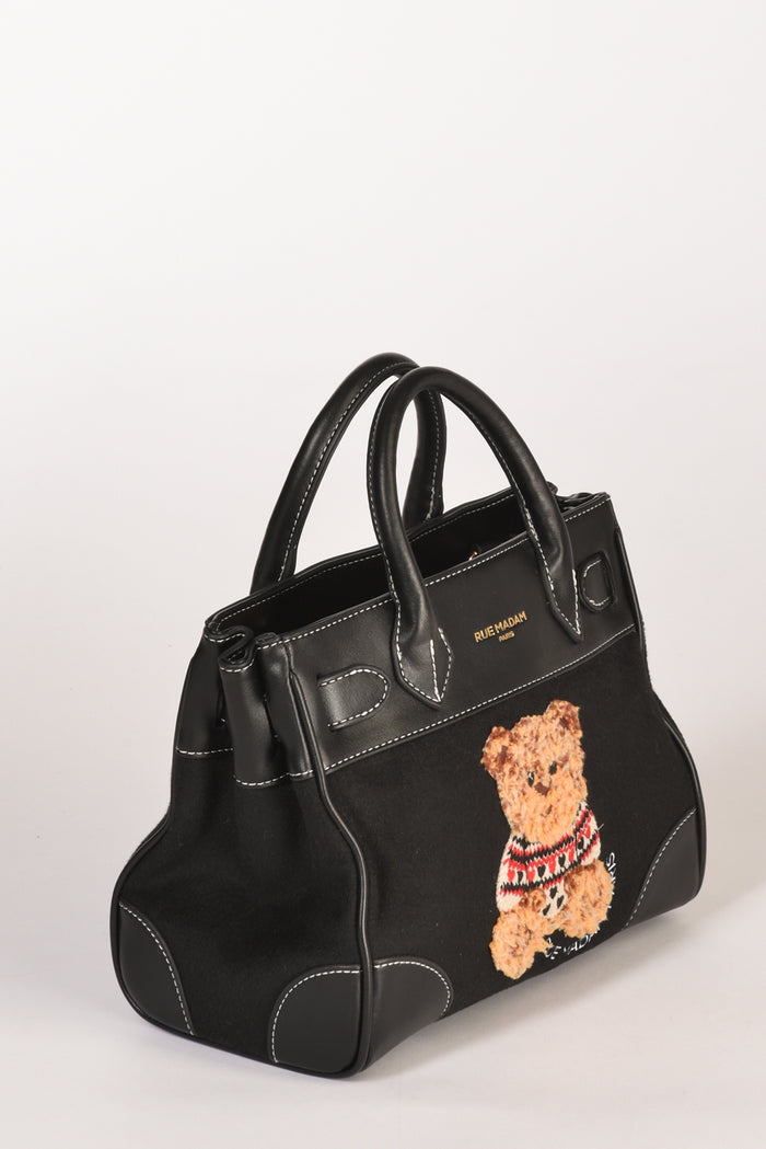 Rue Madam Paris Borsa Marvin Nero Donna - 2