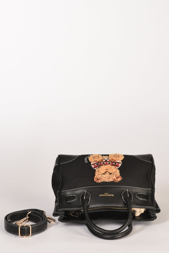 Rue Madam Paris Borsa Marvin Nero Donna - 5