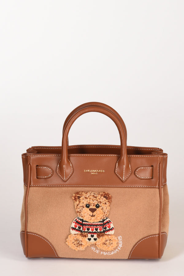 Rue Madam Paris Borsa Marvin Beige Cammello Donna