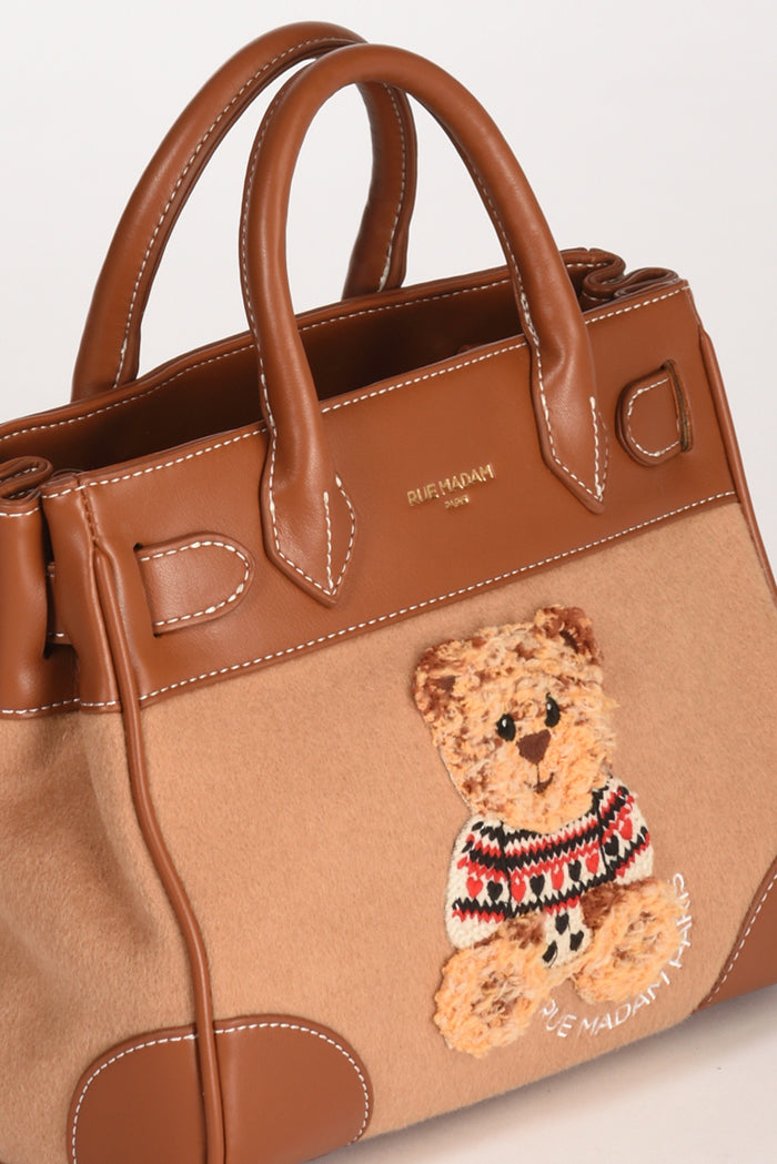 Rue Madam Paris Borsa Marvin Beige Cammello Donna - 3