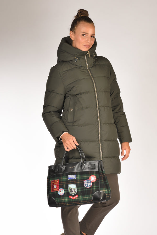 Rue Madam Paris Borsa Chamonix Nero/verde Donna-2