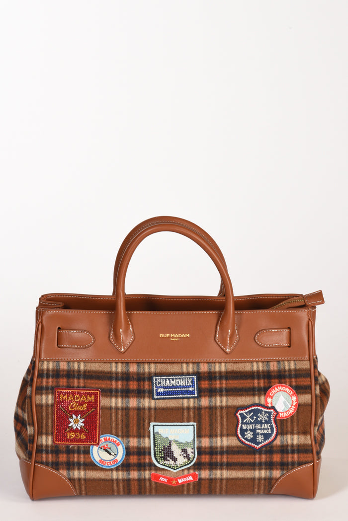 Rue Madam Paris Borsa Chamonix Beige/arancio Donna - 1