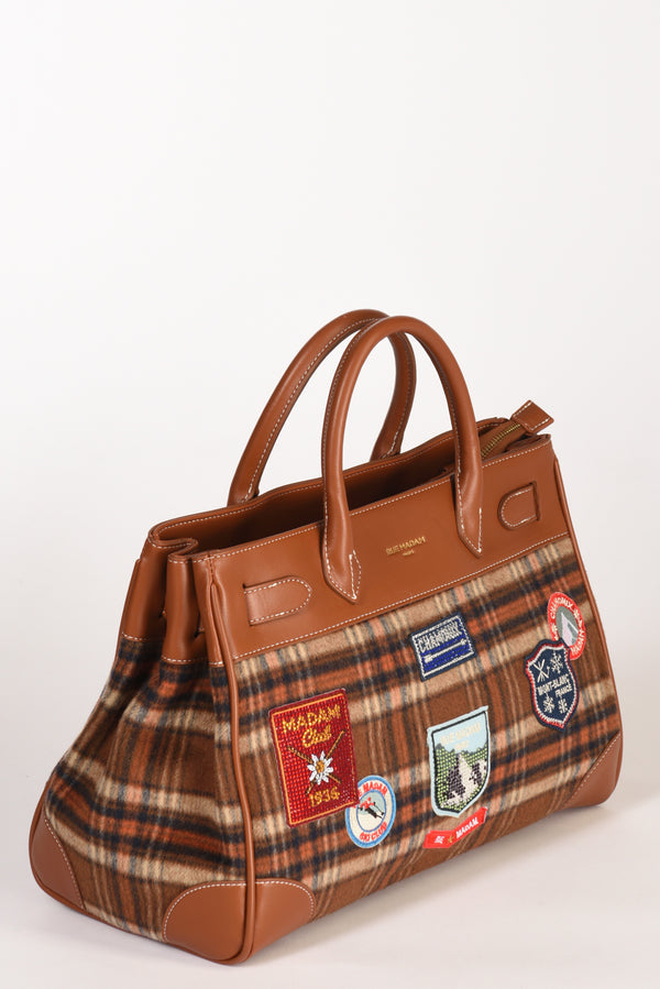 Rue Madam Paris Borsa Chamonix Beige/arancio Donna-2