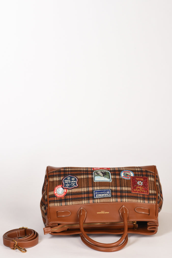 Rue Madam Paris Borsa Chamonix Beige/arancio Donna - 5