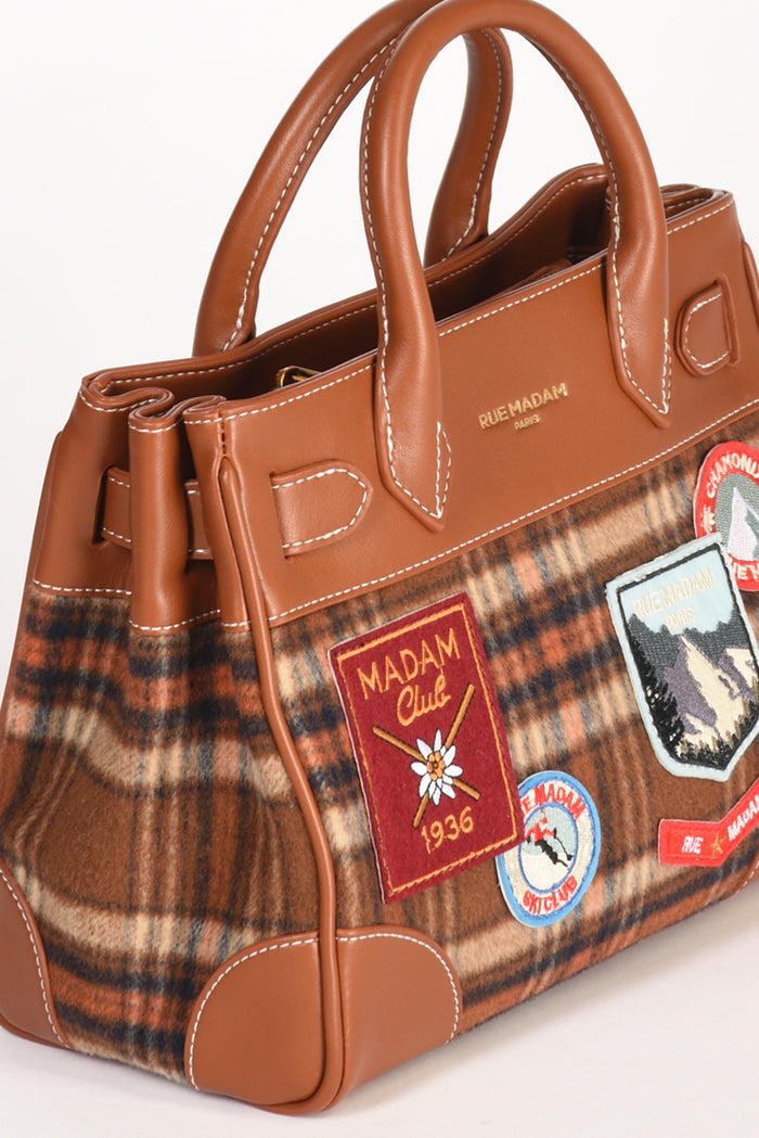Rue Madam Paris Borsa Chamonix Beige/arancio Donna - 4
