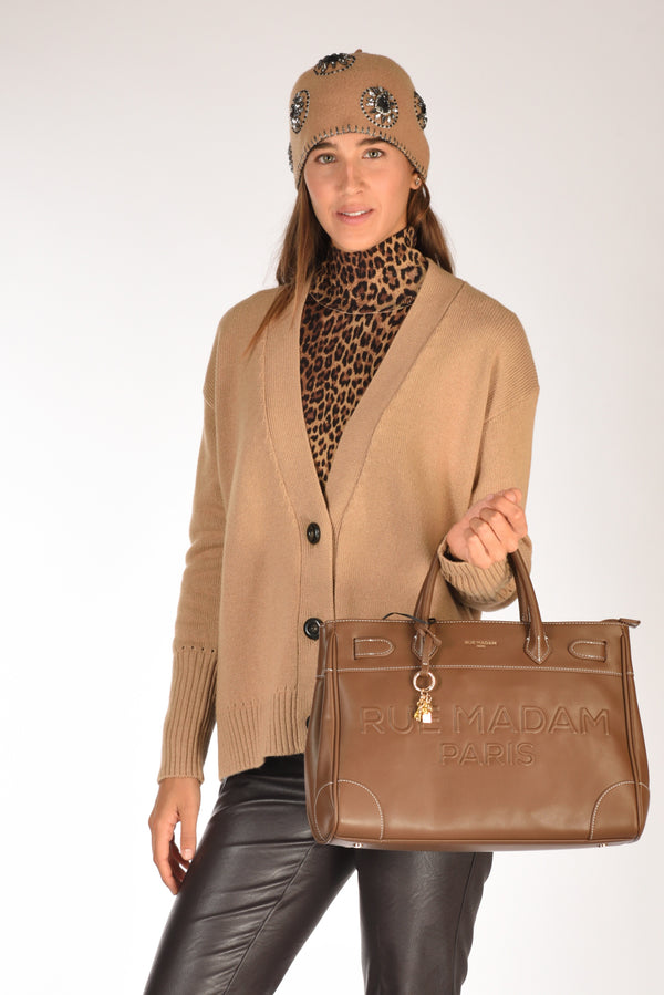 Rue Madam Paris Borsa Maison Marrone Donna-2
