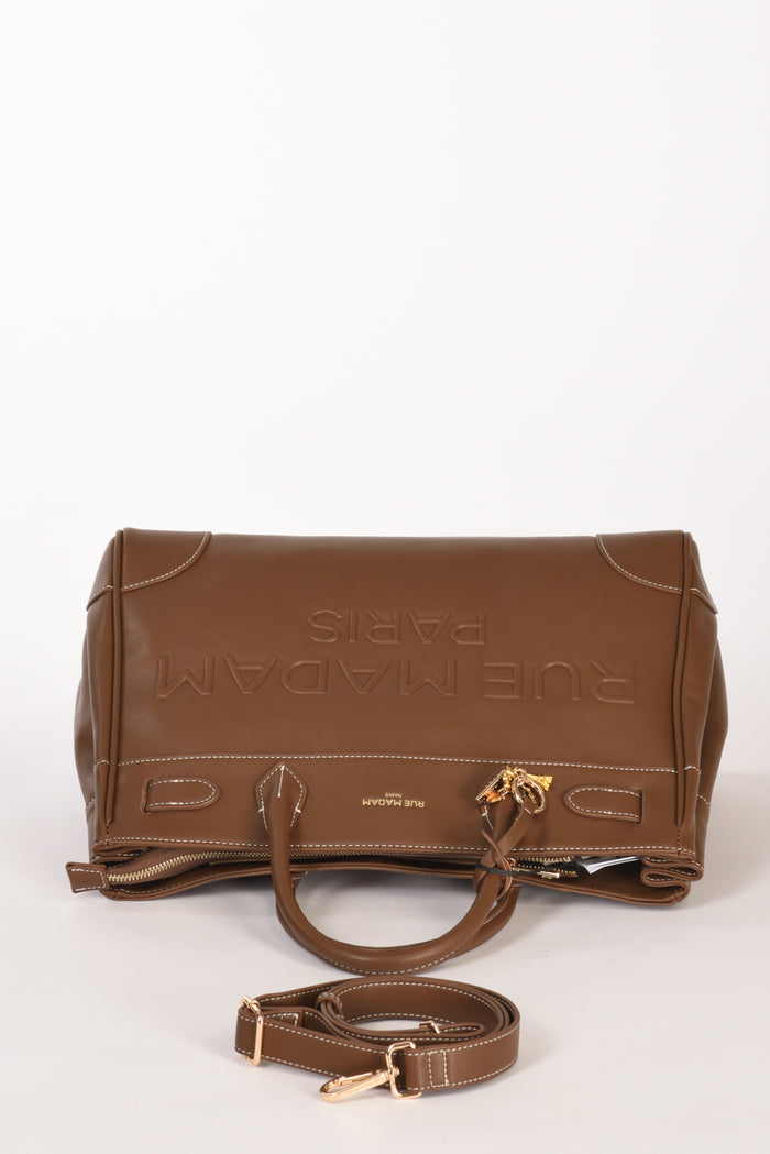 Rue Madam Paris Borsa Maison Marrone Donna - 5
