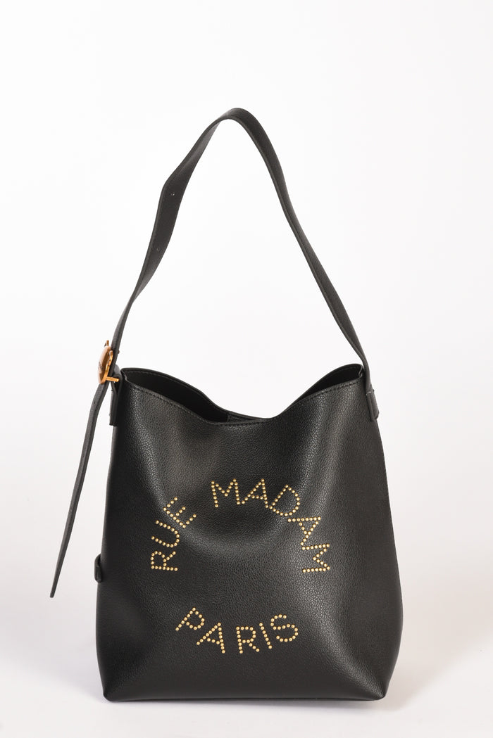 Rue Madam Paris Borsa Le Sac Nero Donna - 1