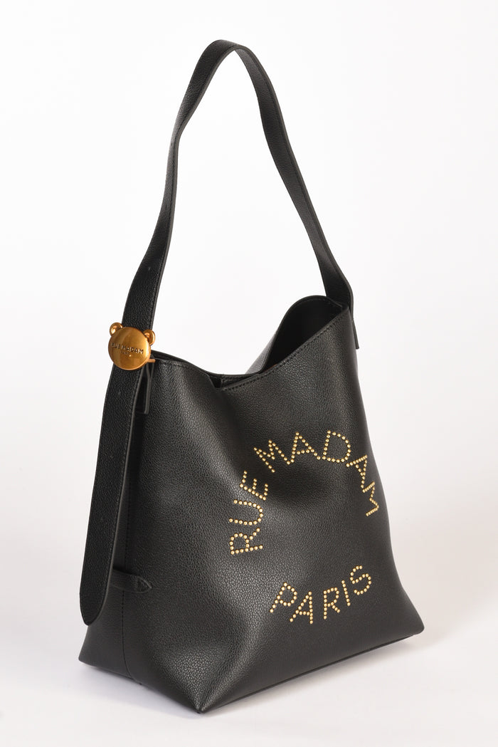 Rue Madam Paris Borsa Le Sac Nero Donna - 2