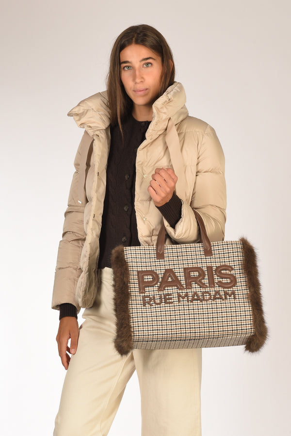 Rue Madam Paris Borsa Megeve Bianco/nero/marrone/multicolor Donna-2
