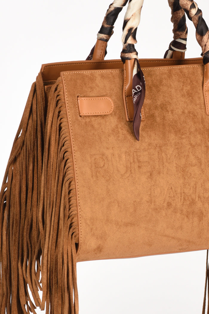Rue Madam Paris Borsa Canyon Beige Cammello Donna - 3
