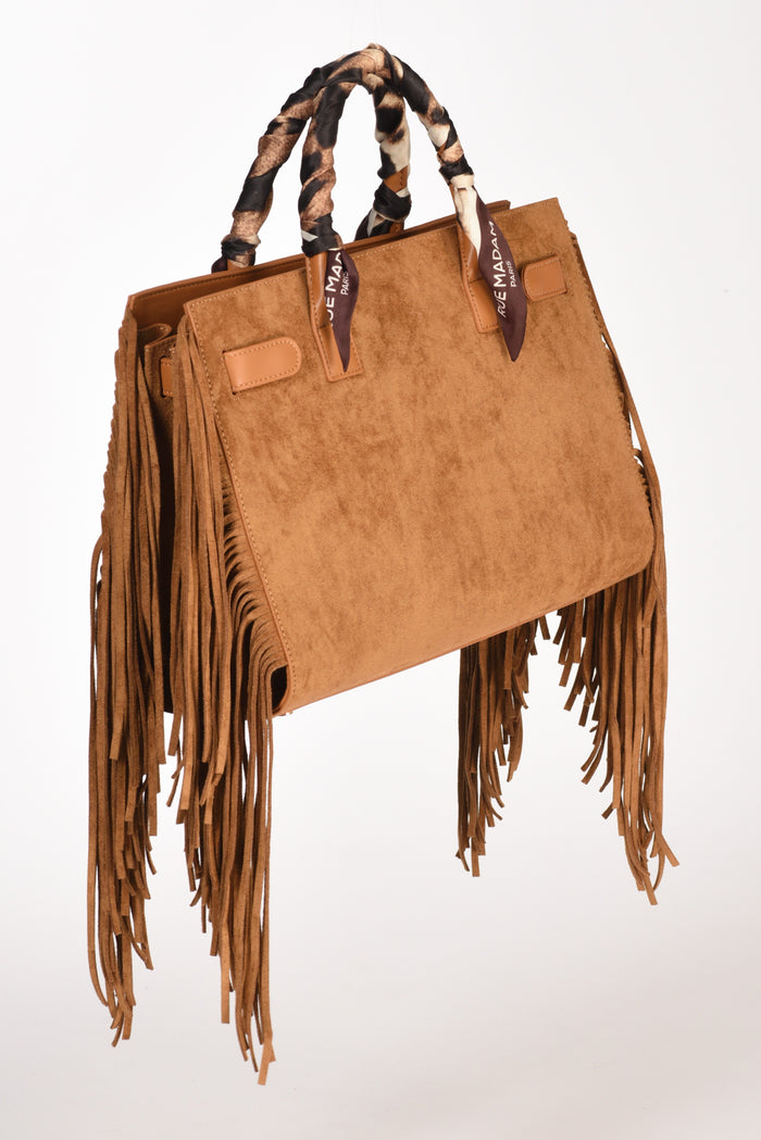 Rue Madam Paris Borsa Canyon Beige Cammello Donna - 4