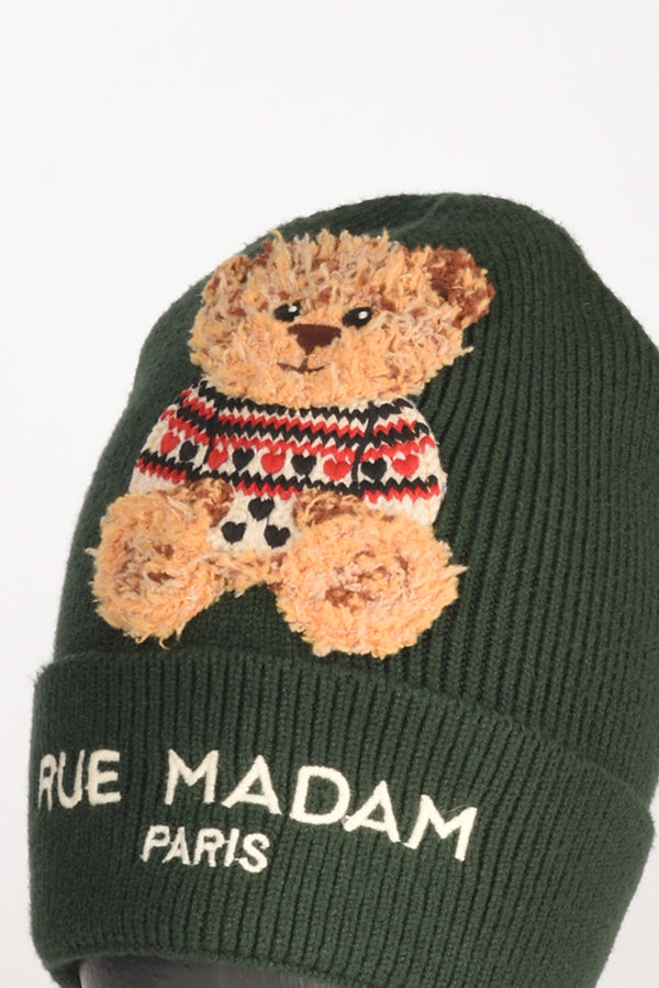 Rue Madam Paris Cappello Marvin Verde Donna-2
