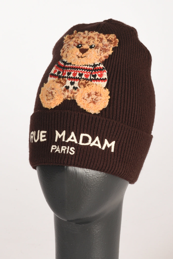 Rue Madam Paris Cappello Marvin Marrone Donna - 1
