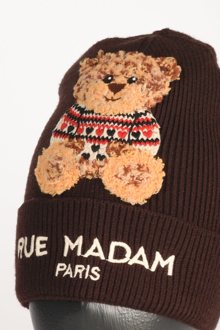 Rue Madam Paris Cappello Marvin Marrone Donna - 2
