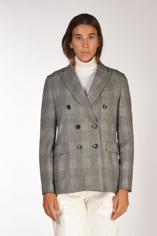 Circolo 1901 Giacca Doppiopetto Grigio Scuro Donna-2