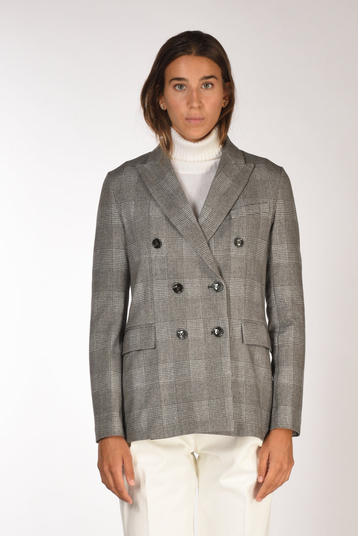 Circolo 1901 Giacca Doppiopetto Grigio Scuro Donna - 2