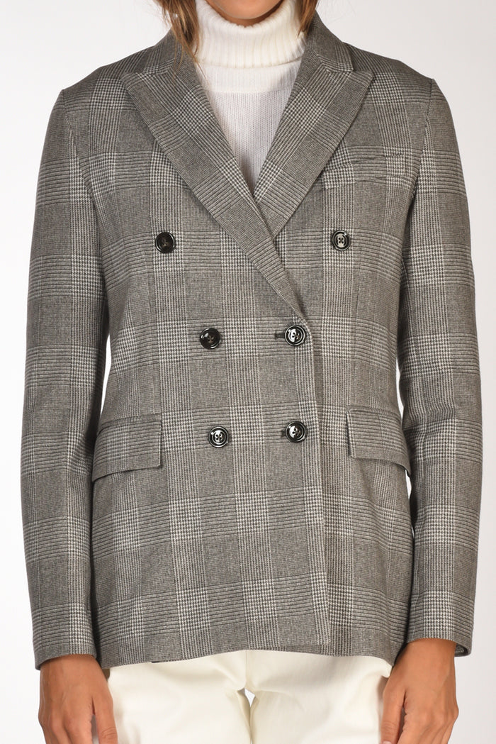 Circolo 1901 Giacca Doppiopetto Grigio Scuro Donna - 3