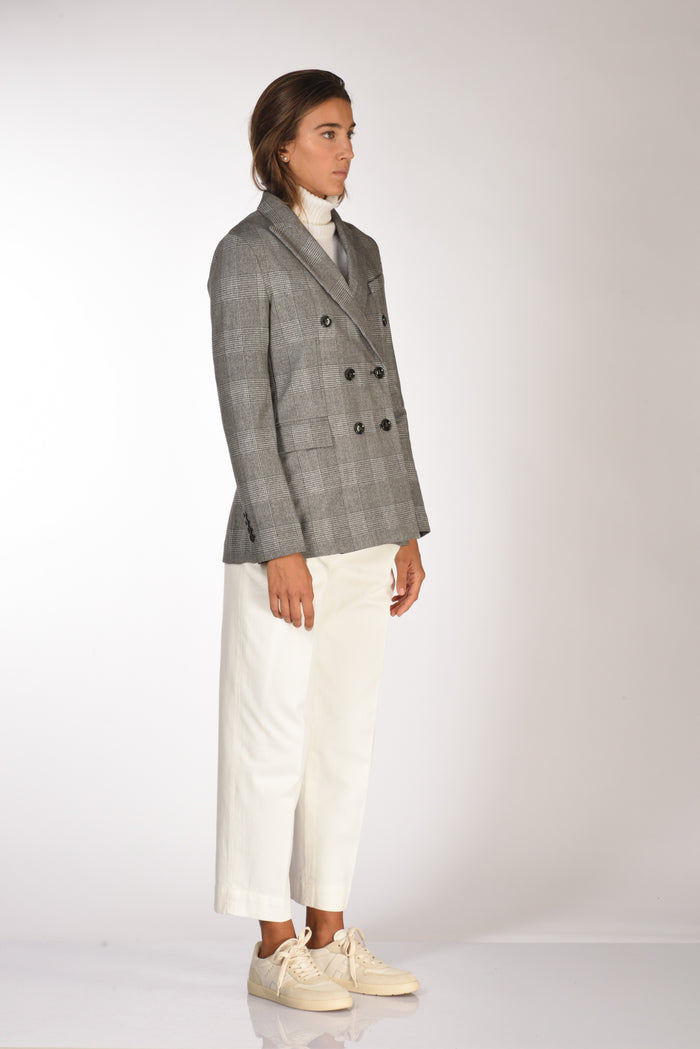 Circolo 1901 Giacca Doppiopetto Grigio Scuro Donna - 4