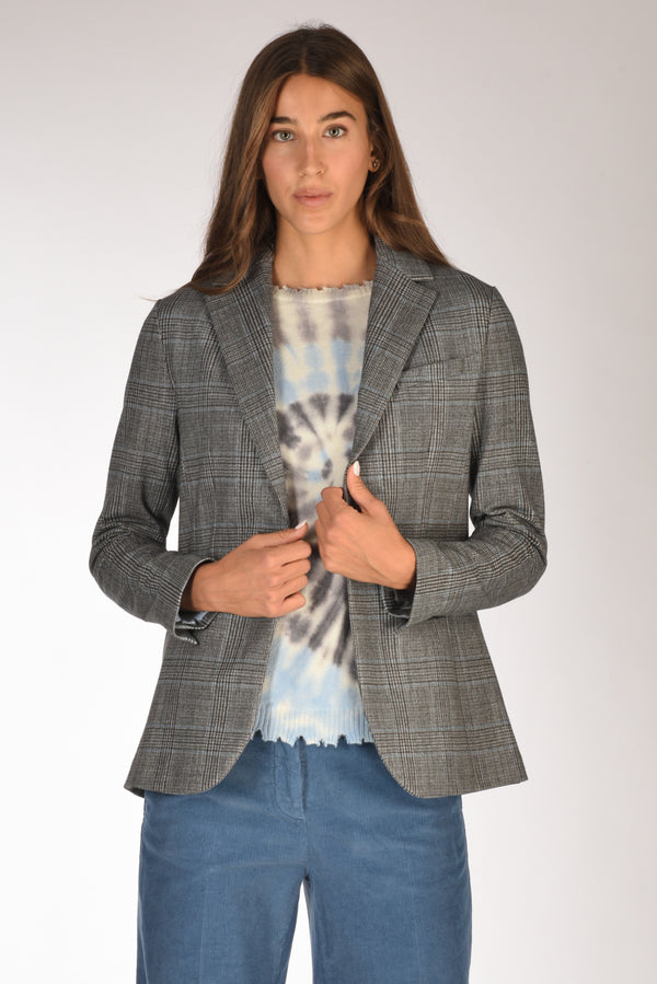 Circolo 1901 Giacca Monopetto Nero/grigio Donna
