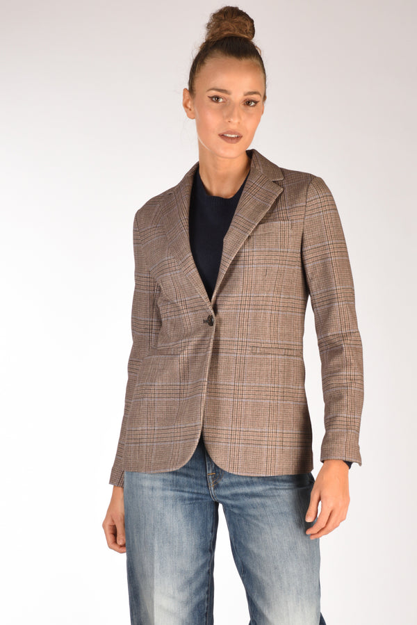 Circolo 1901 Giacca Monopetto Marrone/beige Donna