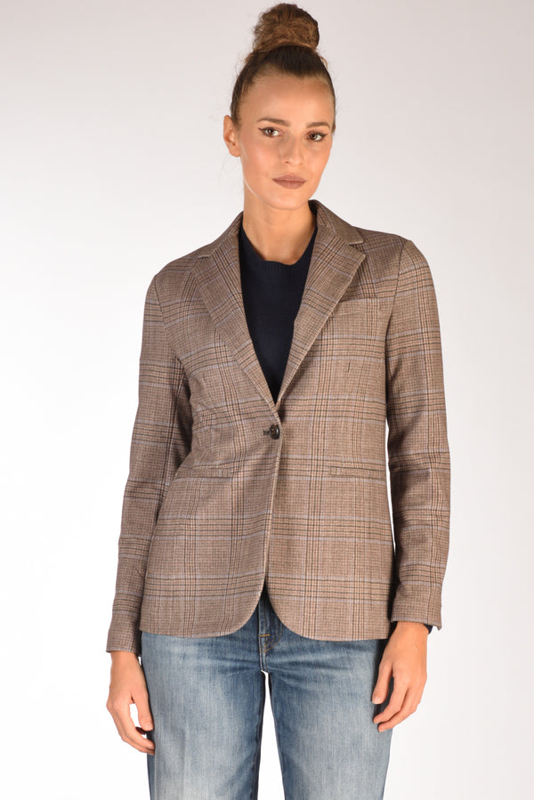 Circolo 1901 Giacca Monopetto Marrone/beige Donna-2
