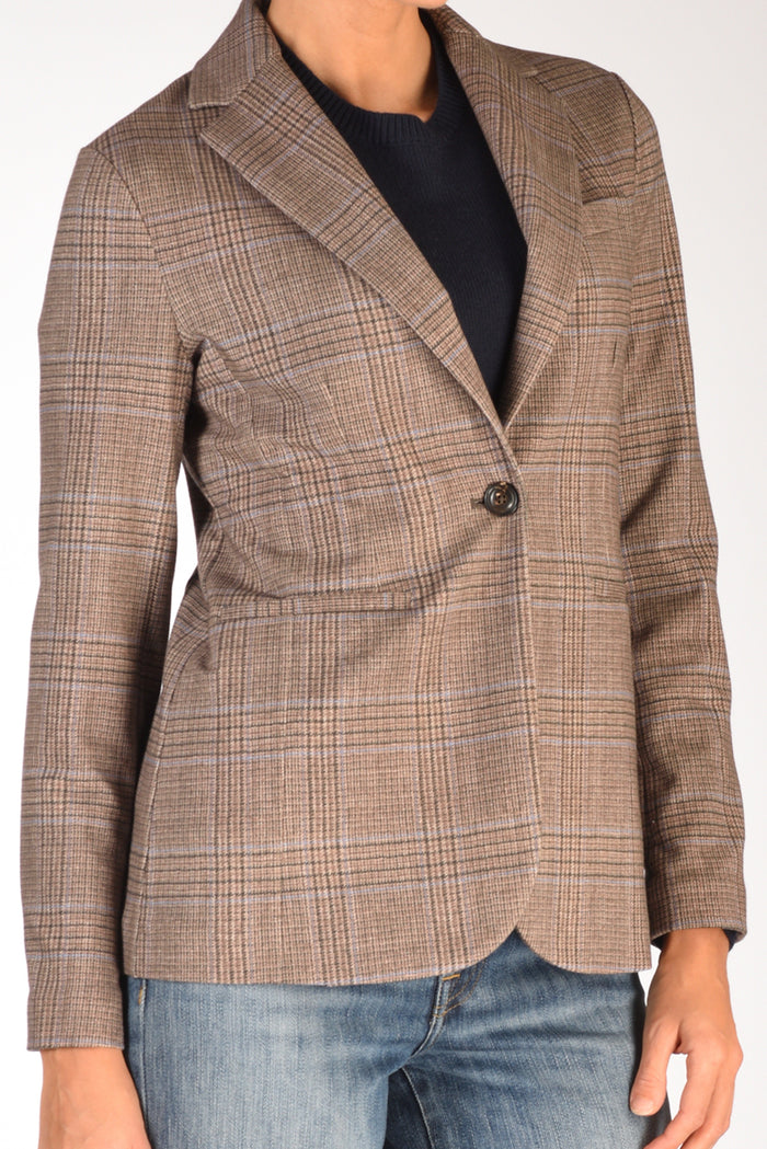 Circolo 1901 Giacca Monopetto Marrone/beige Donna - 3