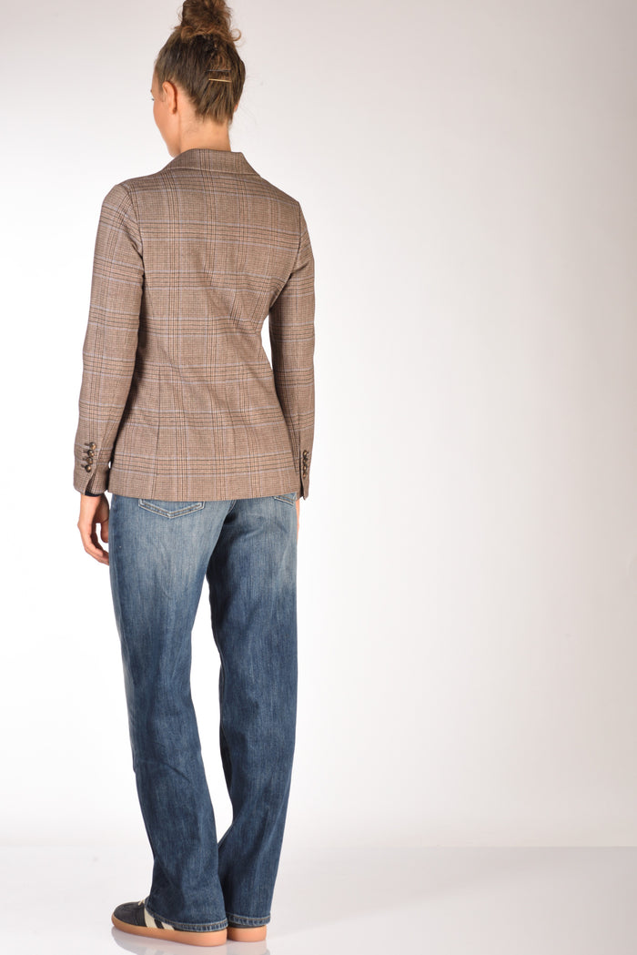 Circolo 1901 Giacca Monopetto Marrone/beige Donna - 5