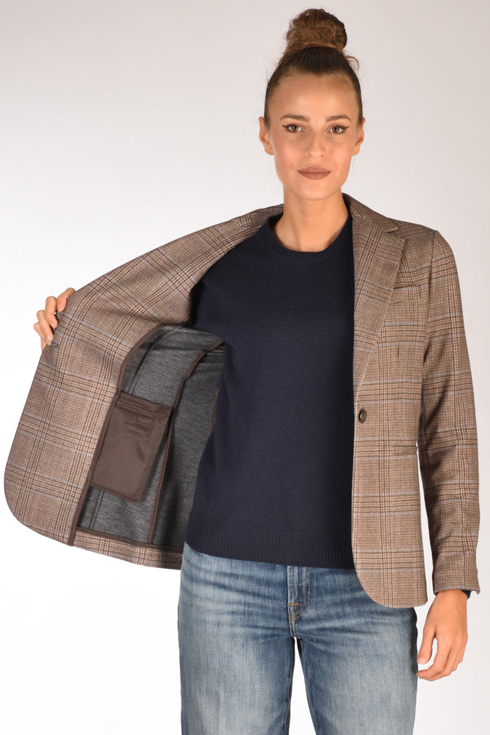 Circolo 1901 Giacca Monopetto Marrone/beige Donna - 6