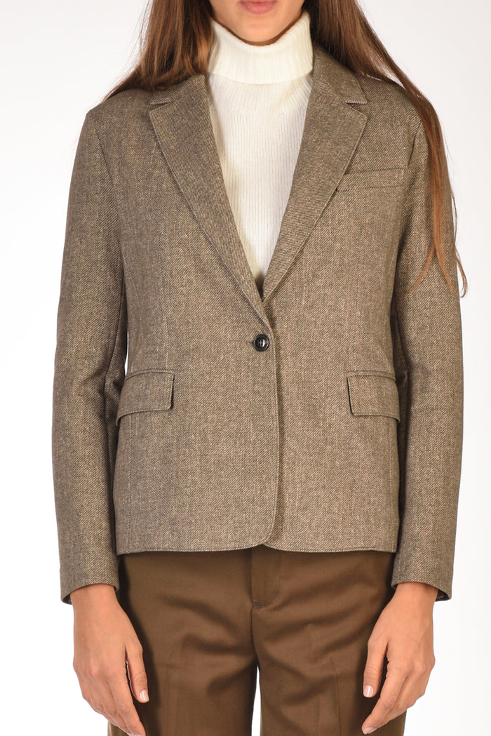 Circolo 1901 Giacca Monopetto Marrone Donna - 3