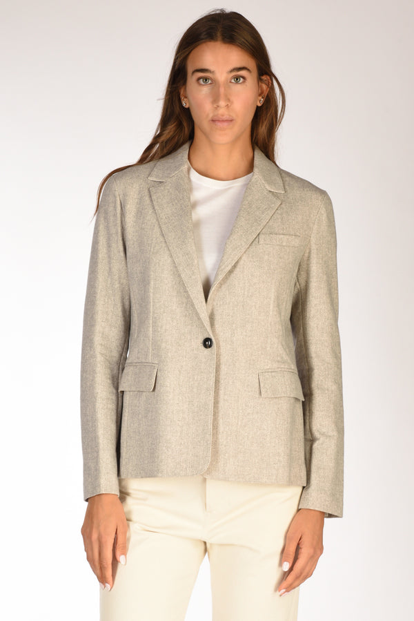 Circolo 1901 Giacca Monopetto Grigio/beige Donna