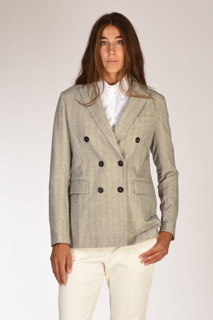 Circolo 1901 Giacca Doppiopetto Grigio Donna - 1