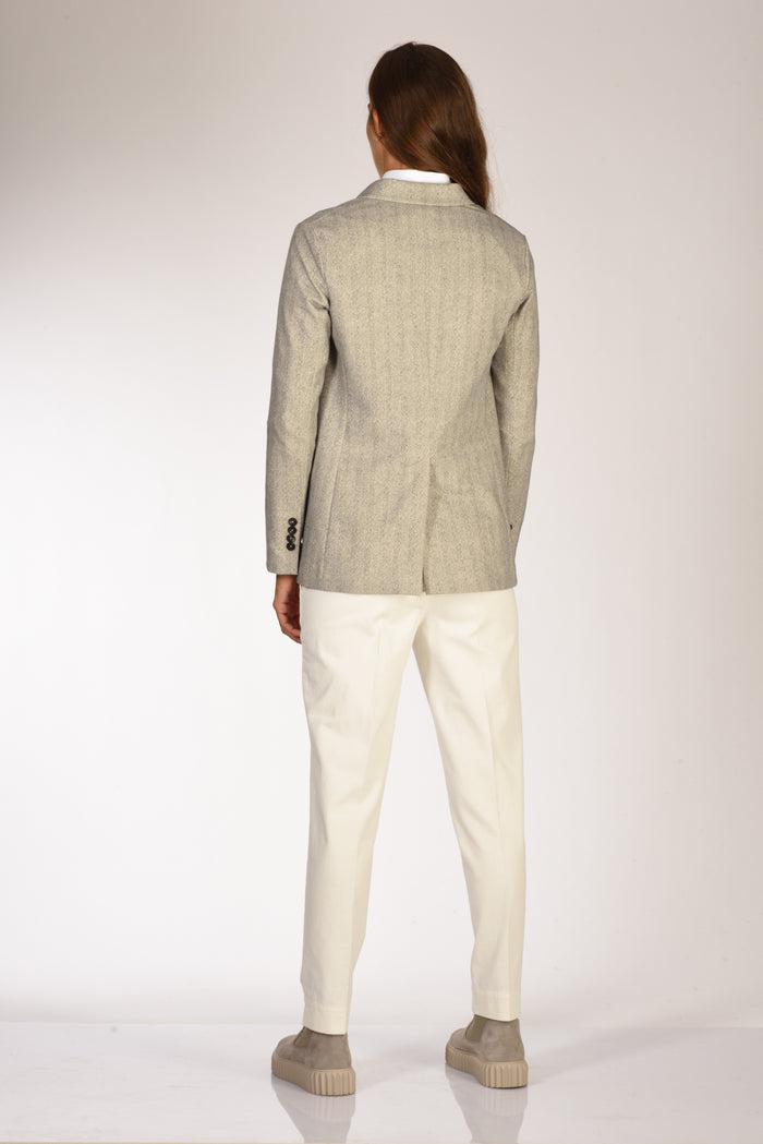 Circolo 1901 Giacca Doppiopetto Grigio Donna - 4
