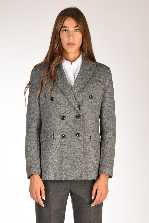 Circolo 1901 Giacca Doppiopetto Nero/bianco Donna-2