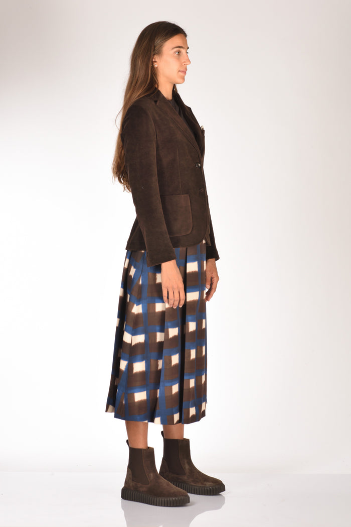 Circolo 1901 Giacca Monopetto Marrone Donna - 4